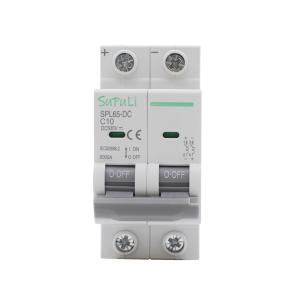 DC MCB BREAKER 2POLE 10A 500V 6KA MCB MINIATURE CIRCUIT BREAKERS
